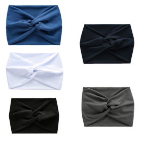 5 Packs Headbands For Women, Fashionable Sports Hairbands, Yoga Elastic Hair Bands Workout Running (Option: Style2)