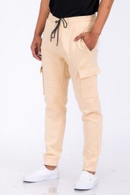 Cargo Jogger Sweats (Color: H.GREY, size: L)